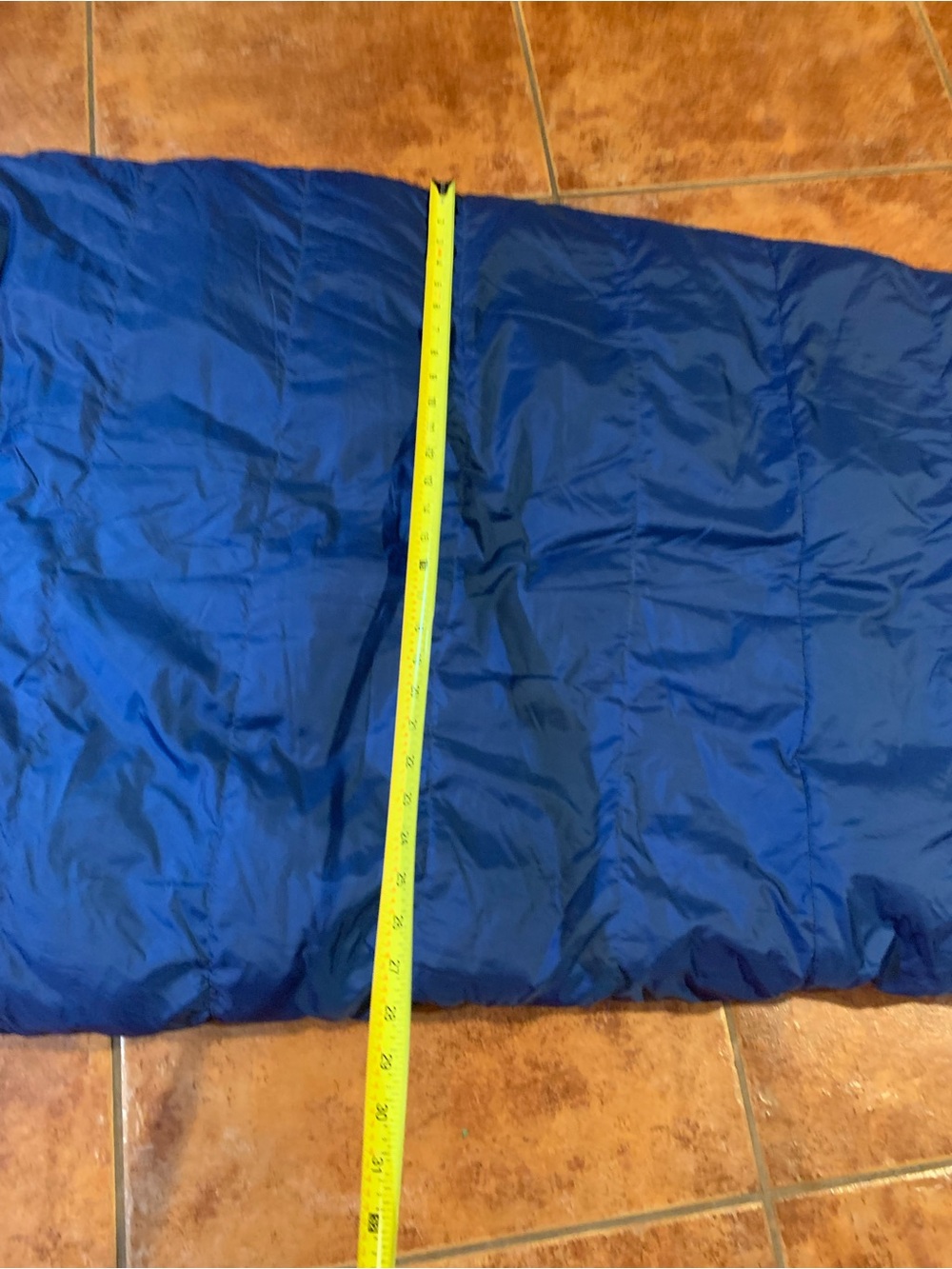 North Face Blue Kazoo 600 Sleeping Bag.EUC Large RN 61661. Royal Blue-Red. - Picture 14 of 14